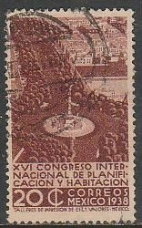 MEXICO 744, 20¢ Planification Congress, Used. F-VF.  (1237)