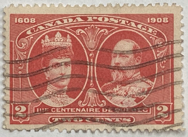 CANADA 1908 #98 Quebec Tercentenary Issue - Used