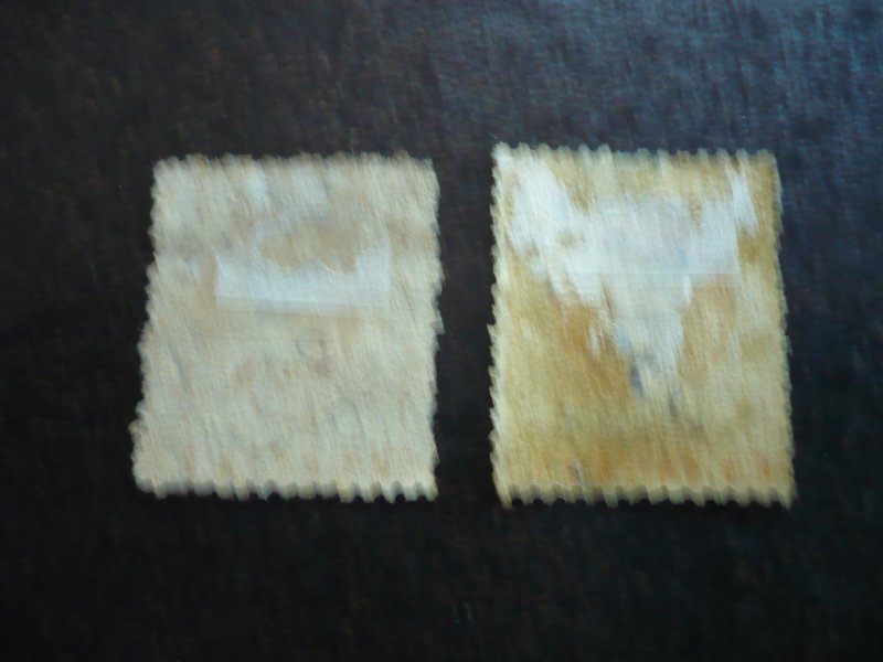 Stamps - Grenada - Revenues - Used 2 Stamps