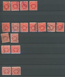 U.S. #SET/MIXED CONDITION 