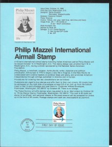 #C98 FDC Souvenir Page (11499)