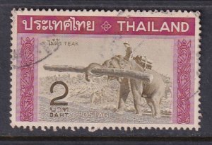 Thailand 1968 Sc 497 Teakwood Used