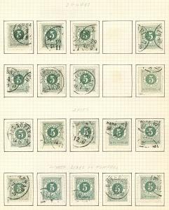 SWEDEN SPECIALIZED RINGTYPE COLLECTION used - 735 on pages Scott $4,930.00++