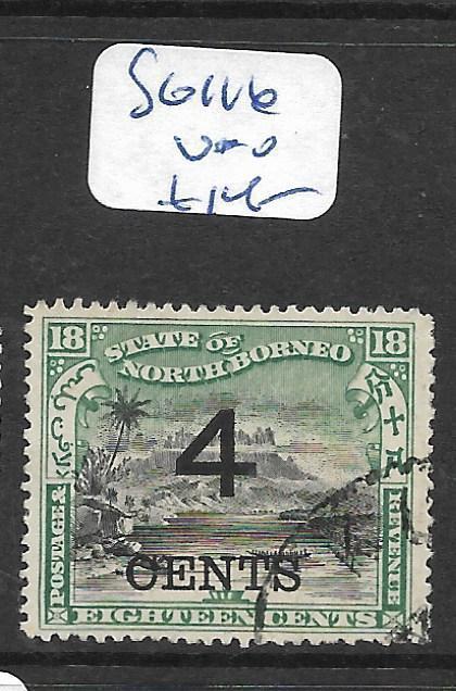 NORTH BORNEO  (PP3105B)  4C/18C  MOUNTAIN      SG 116    VFU