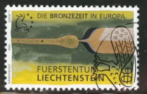 LIECHTENSTEIN Scott 1064 used CTO 1996 stamp CV $1.50