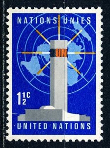 United Nations - New York #166 Single Unused