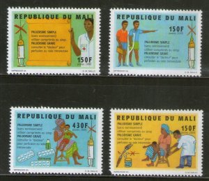 Mali 2000 Campaign Against Malaria Health Medicine Sc 1093-96 MNH # 340