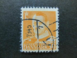 1948-50 30o Type III A4P59F41 Denmark Used-