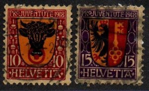 Switzerland B10-B11 Set Used