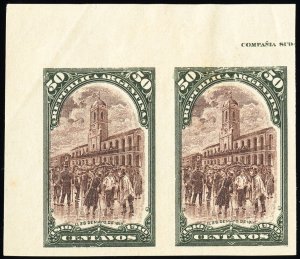 Argentina Stamps XF Proof Pair