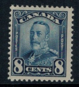 Canada 1928 UN154 8-Cent KGV Scroll - MH (See Scans)