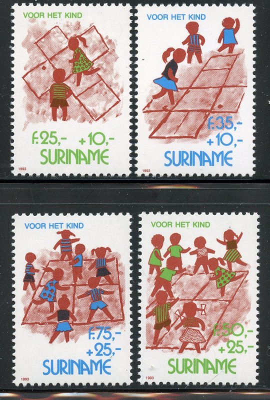 Suriname #B398-401, Mint Never Hinge