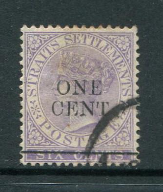 Straits Settlements #79 Used