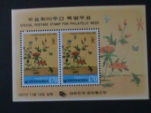 ​KOREA-1997 SC#1923 KOREA PHILATELIC WEEK-MNH S/S VF WE SHIP TO WORLDWIDE.