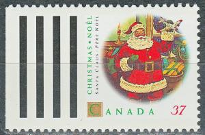 #1455 MNH Canada Christmas 1992 Santa Claus - Greetmore GTX