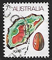 Australia # 559 - Agate - Used....(GR4)