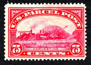 US 1913 75¢ Parcel Post Stamp #Q11 MH CV $80