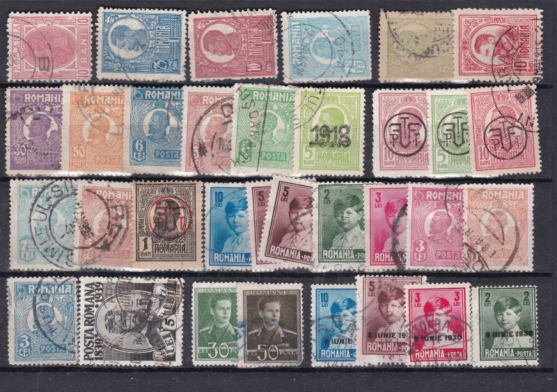 ROMANIA  ^^^^^^^x33  mint & used  collection ( some CLASSICS ) $$@ lar4168roma