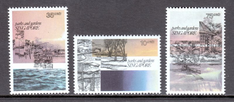 Singapore - Scott #292-294 - MNH - SCV $3.60