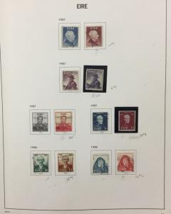 IRELAND collection, 1922-1996, DAVO album, Mint & Used. '17, $1423.