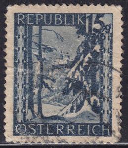 Austria 462 Forchtenstein Castle, Burgenland 15g 1946