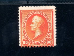 USAstamps Unused FVF US 1890 Regular Issue Perry Scott 229 OG MH