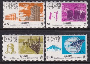 Hong Kong 419-422 MNH VF