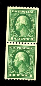 448 MINT PAIR VF OG LH Cat $23