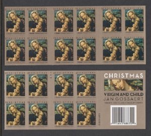 USA BOOKLET FOREVER SC# 4815a CHRISTMAS 20 S.A. MNH - PL# S11111