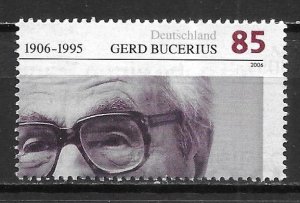 Germany 2381 Gerd Bucerius single MNH