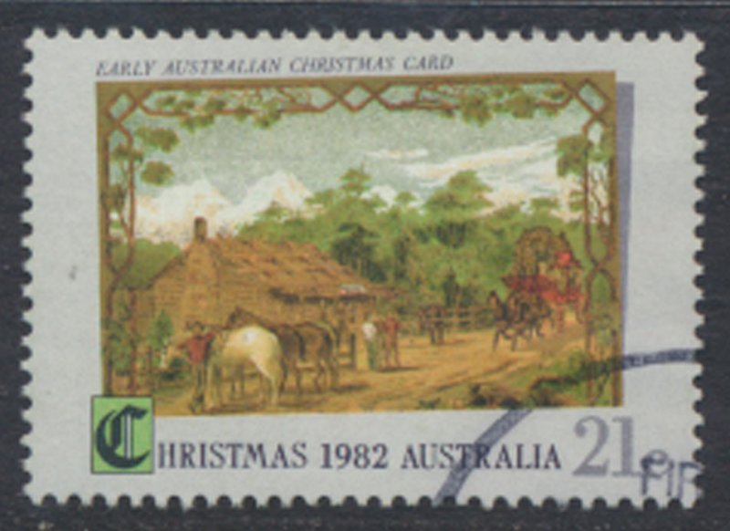 Australia SG 856 Christmas 1982  SC# 839 w/ fdc see scan