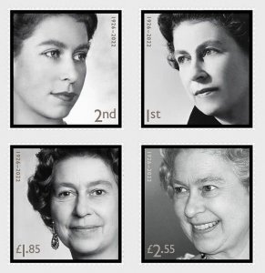 stamps of Great Britain 2022 - In Memory of Her Majesty The Queen - Set