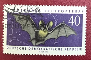 1962 Germany DDR Sc 594 used 40pf Bat CV.40 Lot 2642