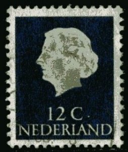 NETHERLANDS #345, USED - 1954 - DAN010