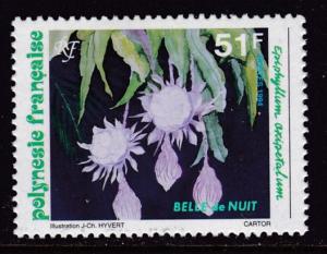 French Polynesia 1994 Flowers  51f Belle de Nuit   VF/NH