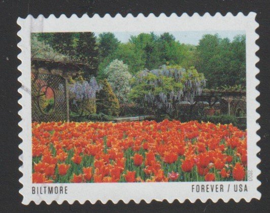 SC# 5467 - (55c) - American Gardens - 7 of 10 - Used Single Off Paper