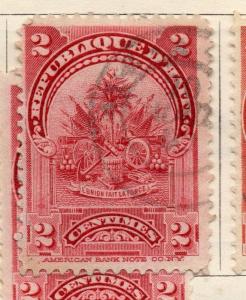 Hayti 1898-1900 Early Issue Fine Used 2c. 234526