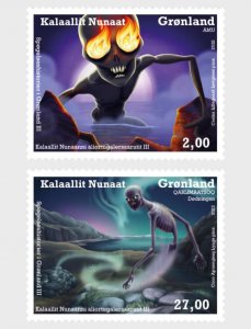 Greenland / Groenland - Postfris/MNH - Complete set Ghost Stories 2022