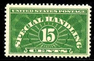 U.S. Scott QE2 15-Cent Special Handling VF Unused