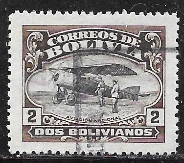 Bolivia C6: B2 Morane-Saulnier Aircraft, used, F-VF