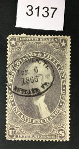 US STAMPS # R84c USED  LOT #3137