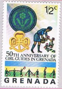 Grenada 724 MLH Girl Guide Emblen 1976 (BP35520)