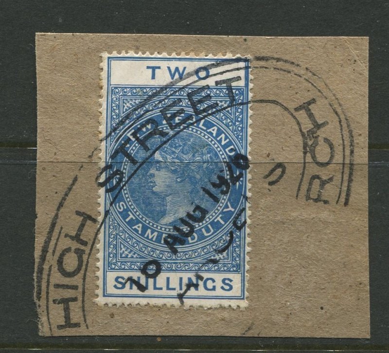 STAMP STATION PERTH New Zealand #AR32 Postal Fiscal Issue Used 1903 CV$14.00