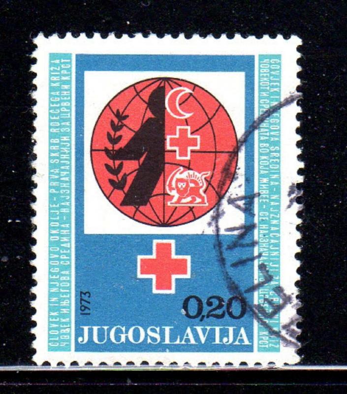 YUGOSLAVIA #RA43  1973  RED CROSS  F-VF  USED
