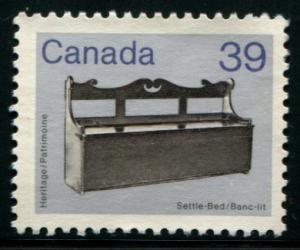 928 Canada 39c Settle-bed, used