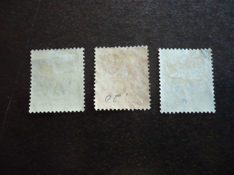 Stamps - Somaliland - Scott# 51,52,54 - Mint Hinged & Used Part Set of 3 Stamps