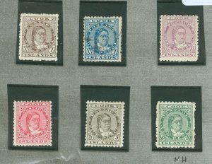 Cook Islands #9-14  Multiple