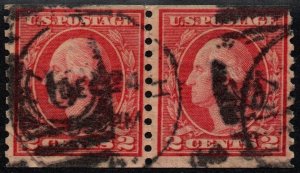 U.S. #454 F-VF Used Pair