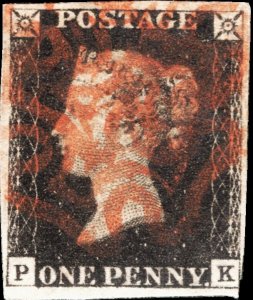 Penny Black (PK) Red MX