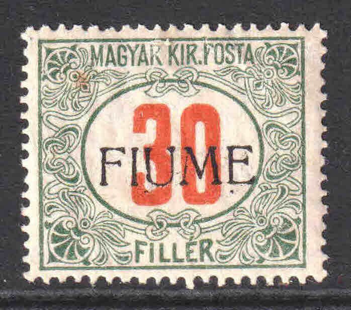 FIUME J12 OG NH U/M VF BEAUTIFUL GUM $3,200 SCV